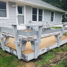 Deck Before Painting