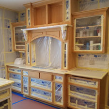 Kitchen Being Painted